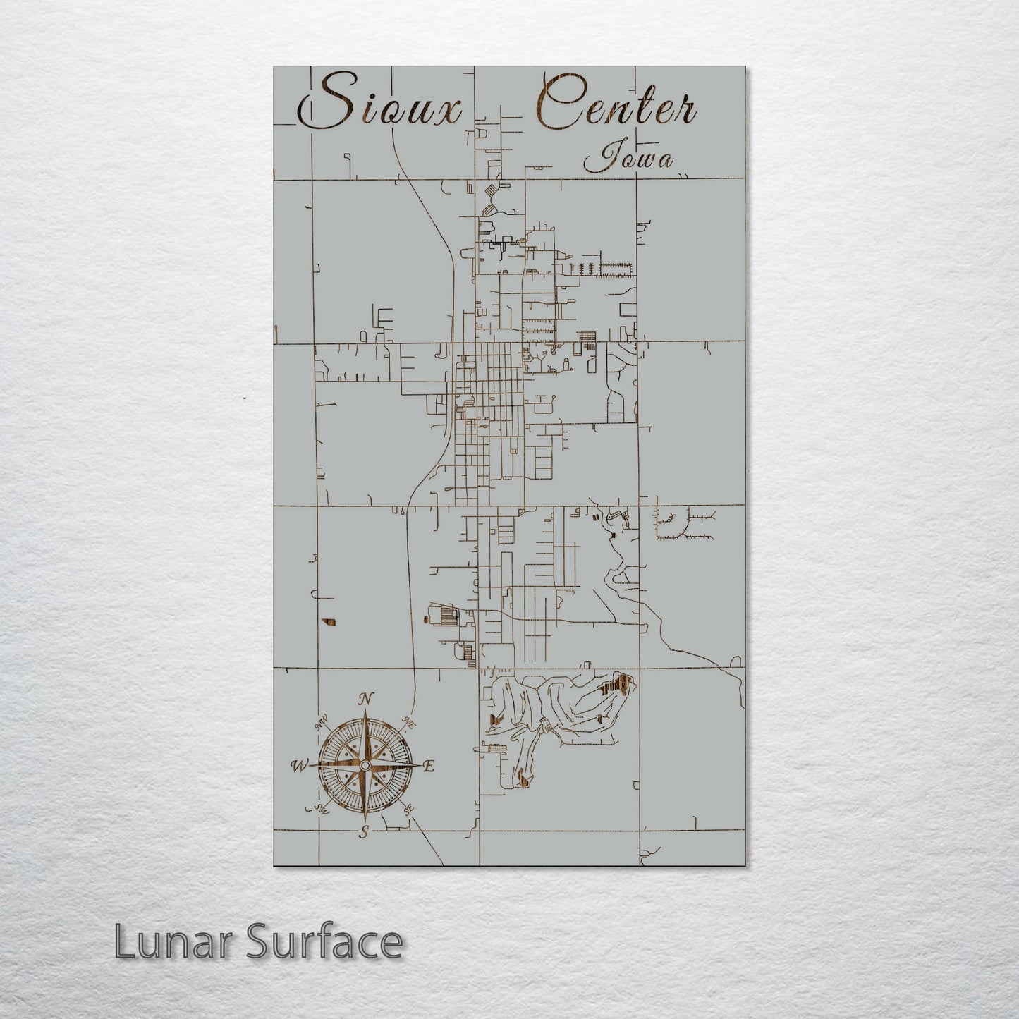 Sioux Center, Iowa Street Map