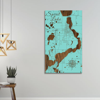 Spirit Lake, Iowa Street Map