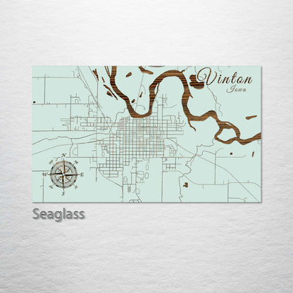 Vinton, Iowa Street Map