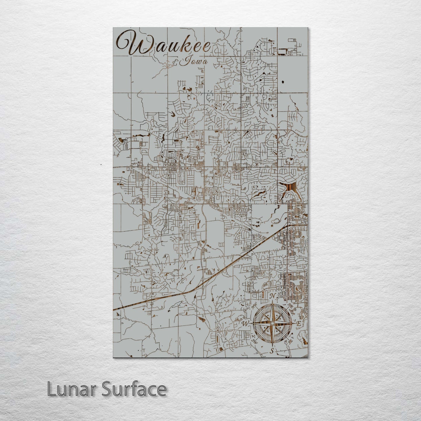 Waukee, Iowa Street Map