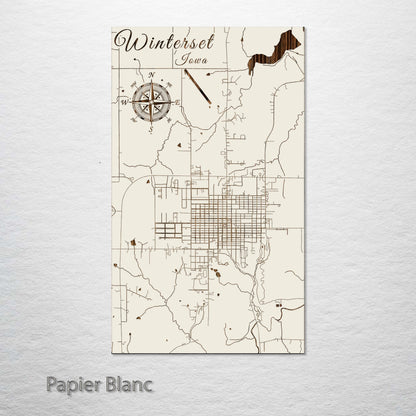 Winterset, Iowa Street Map