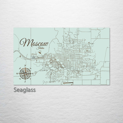 Moscow, Idaho Street Map