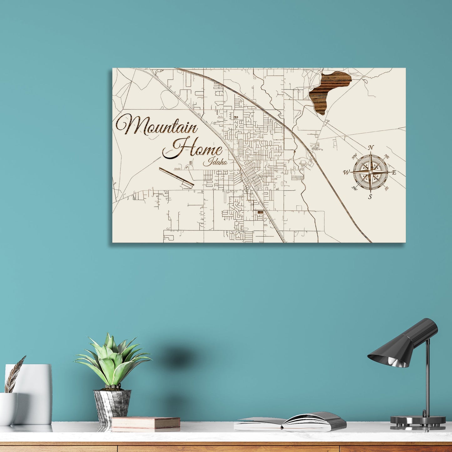 Mountain Home, Idaho Street Map