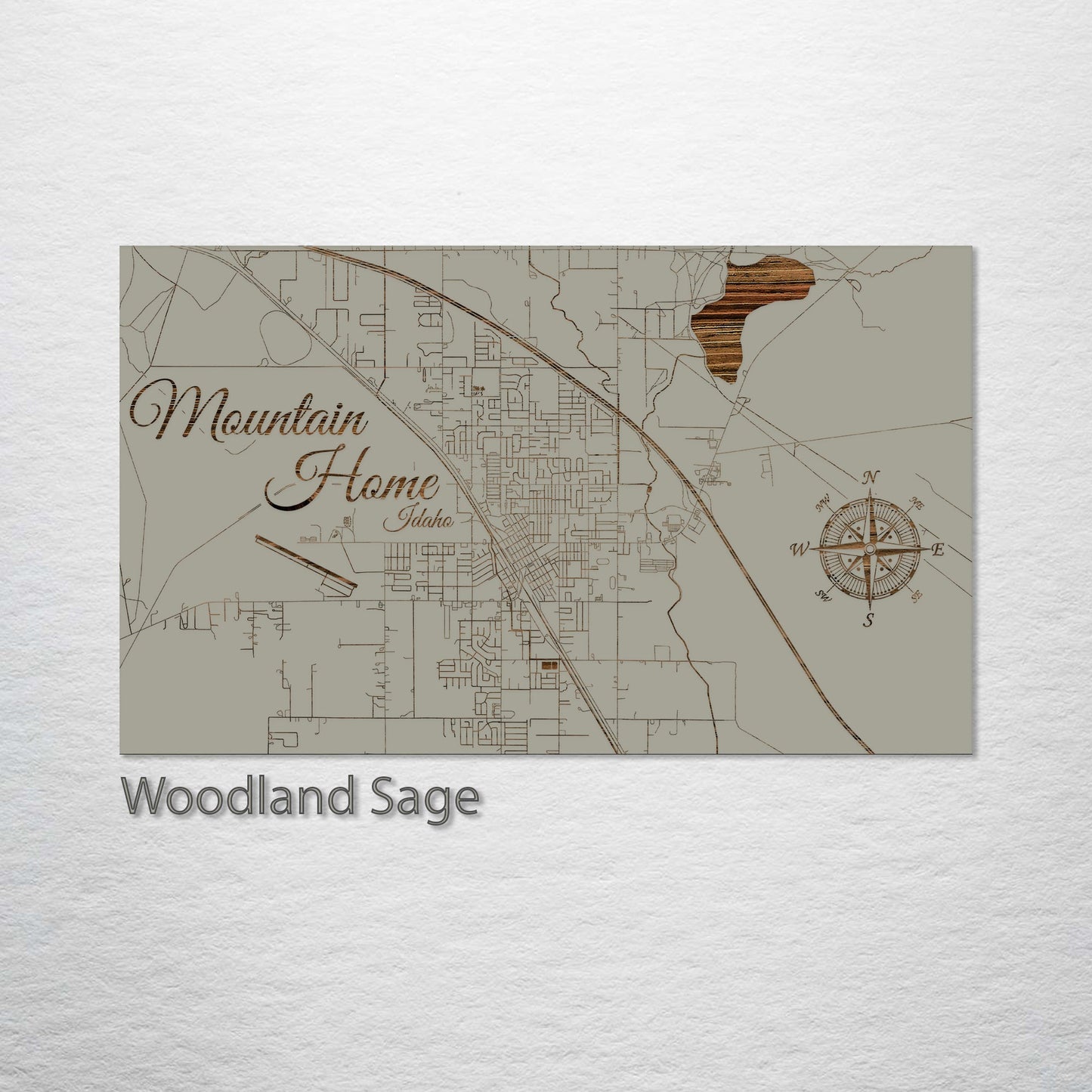 Mountain Home, Idaho Street Map