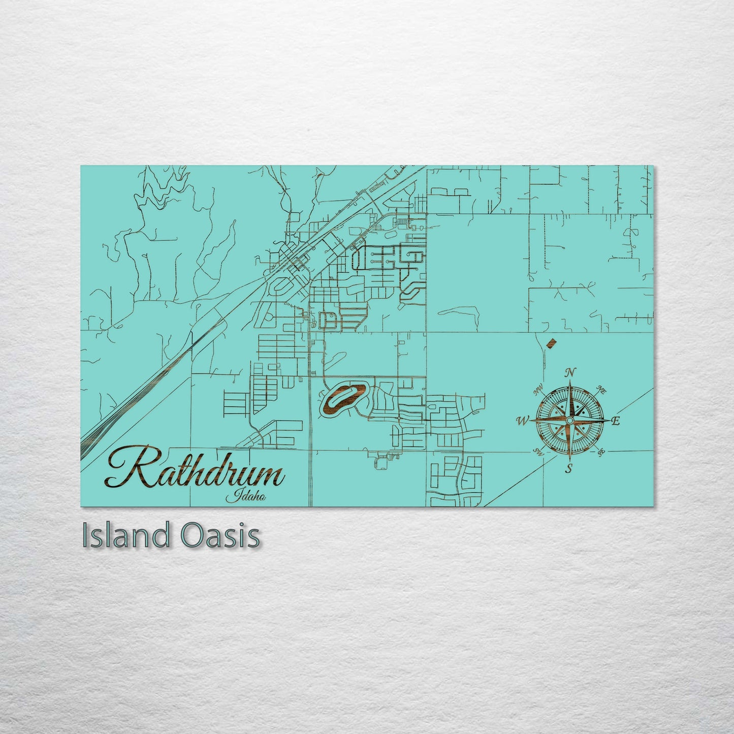Rathdrum, Idaho Street Map