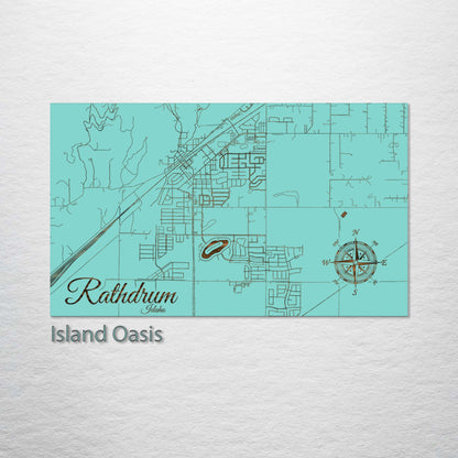Rathdrum, Idaho Street Map