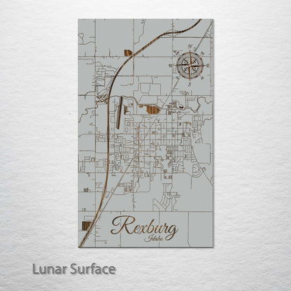 Rexburg, Idaho Street Map