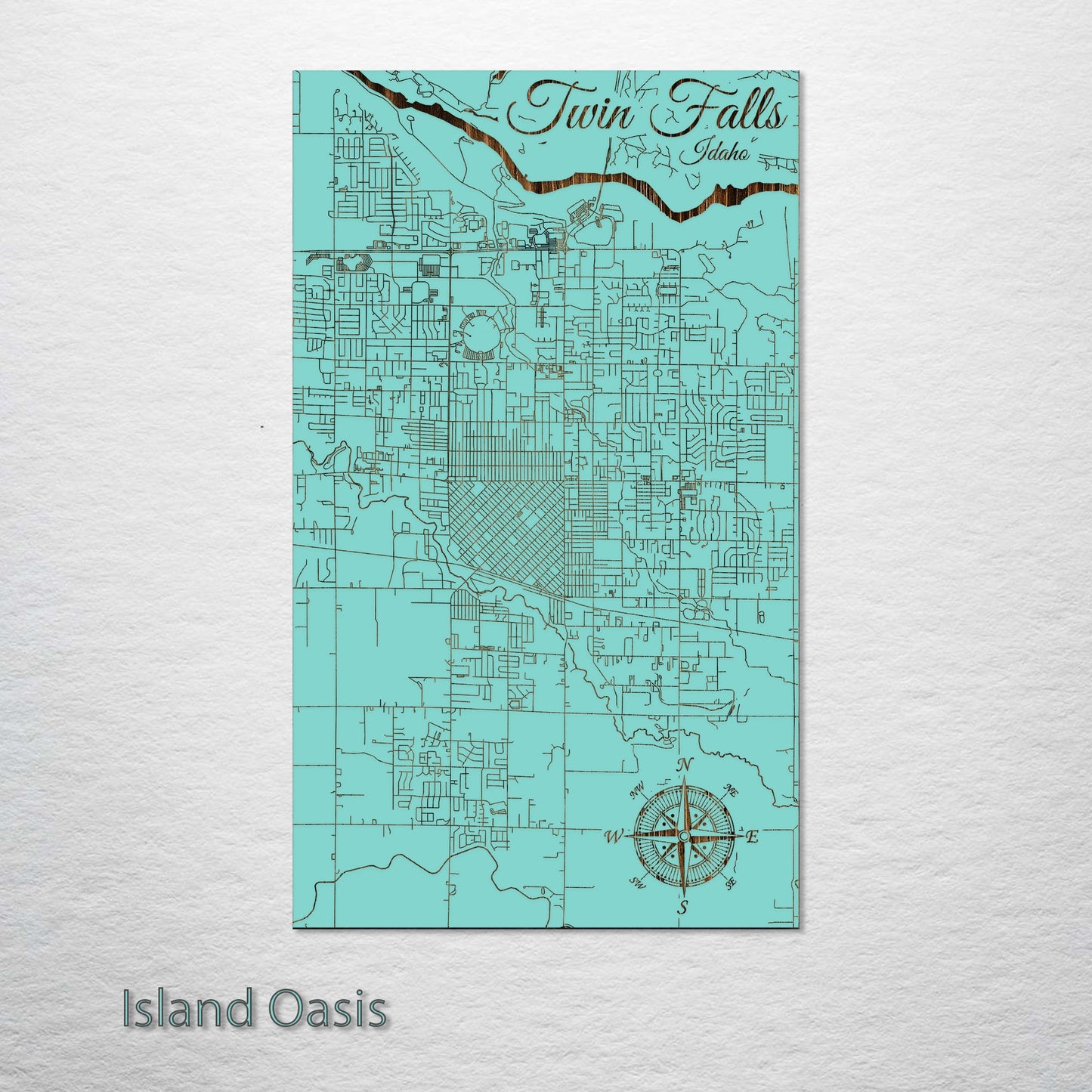 Twin Falls, Idaho Street Map