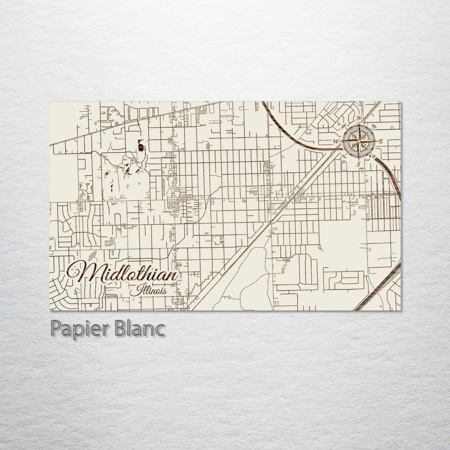 Midlothian, Illinois Street Map