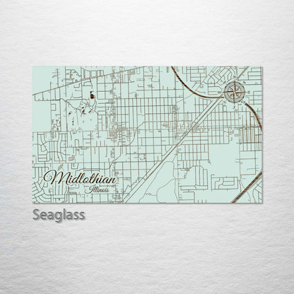 Midlothian, Illinois Street Map