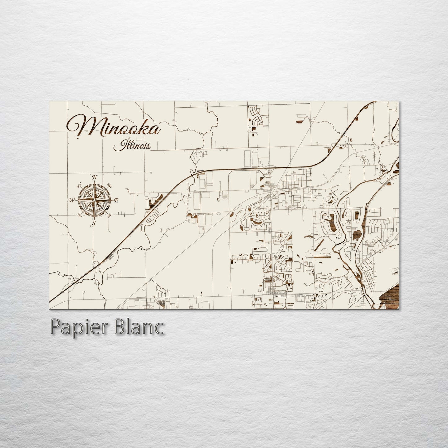 Minooka, Illinois Street Map