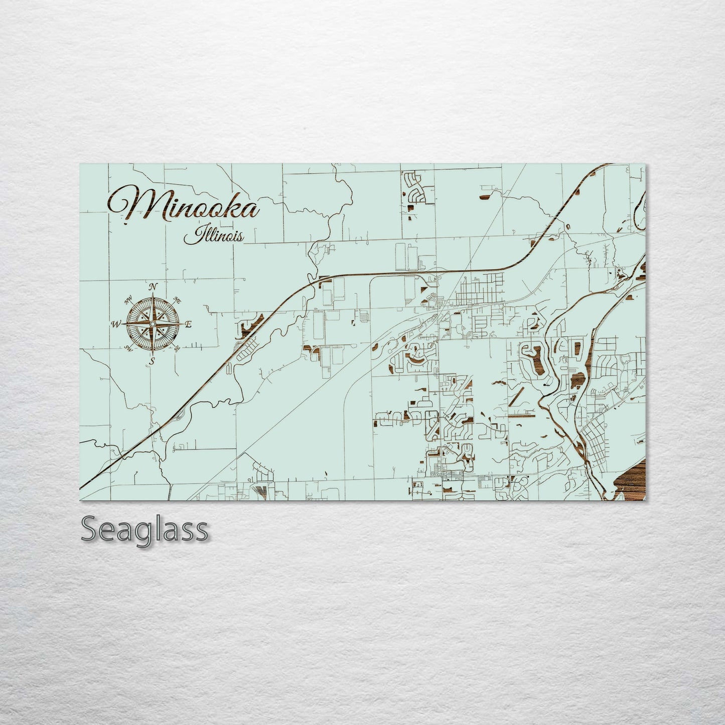 Minooka, Illinois Street Map