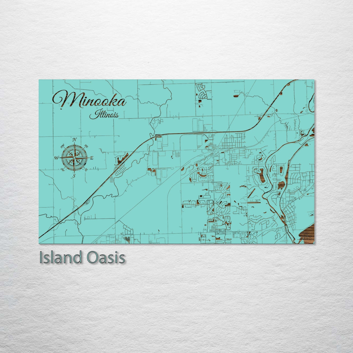 Minooka, Illinois Street Map