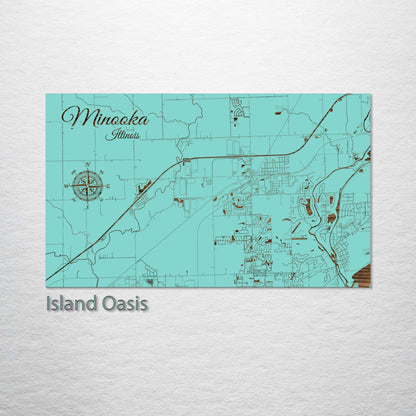 Minooka, Illinois Street Map