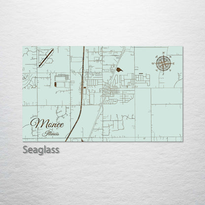 Monee, Illinois Street Map