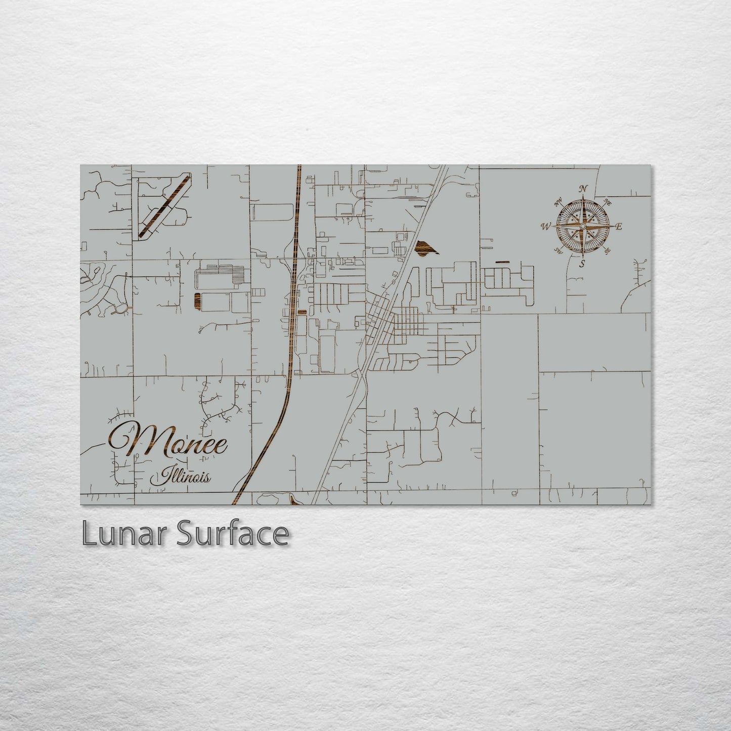 Monee, Illinois Street Map