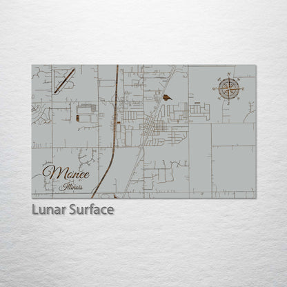 Monee, Illinois Street Map