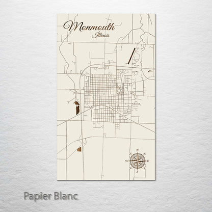 Monmouth, Illinois Street Map