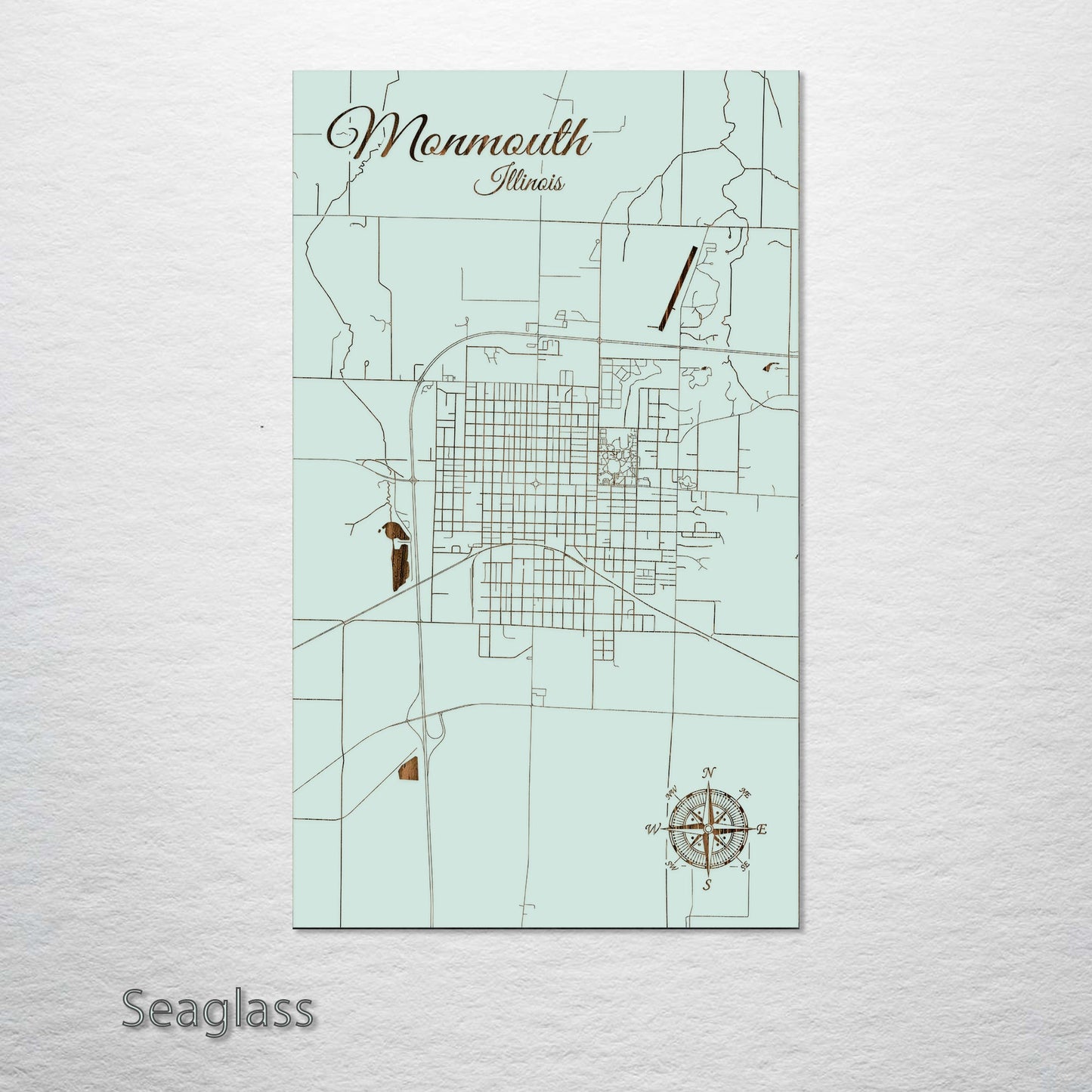 Monmouth, Illinois Street Map