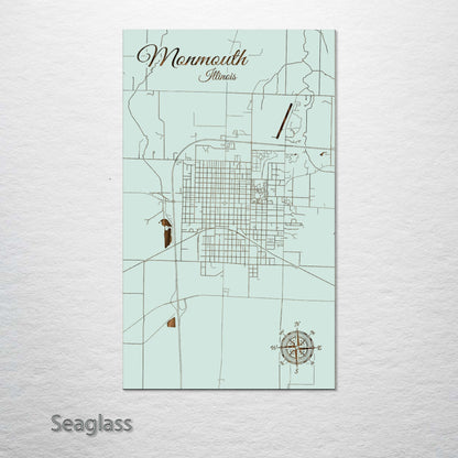 Monmouth, Illinois Street Map