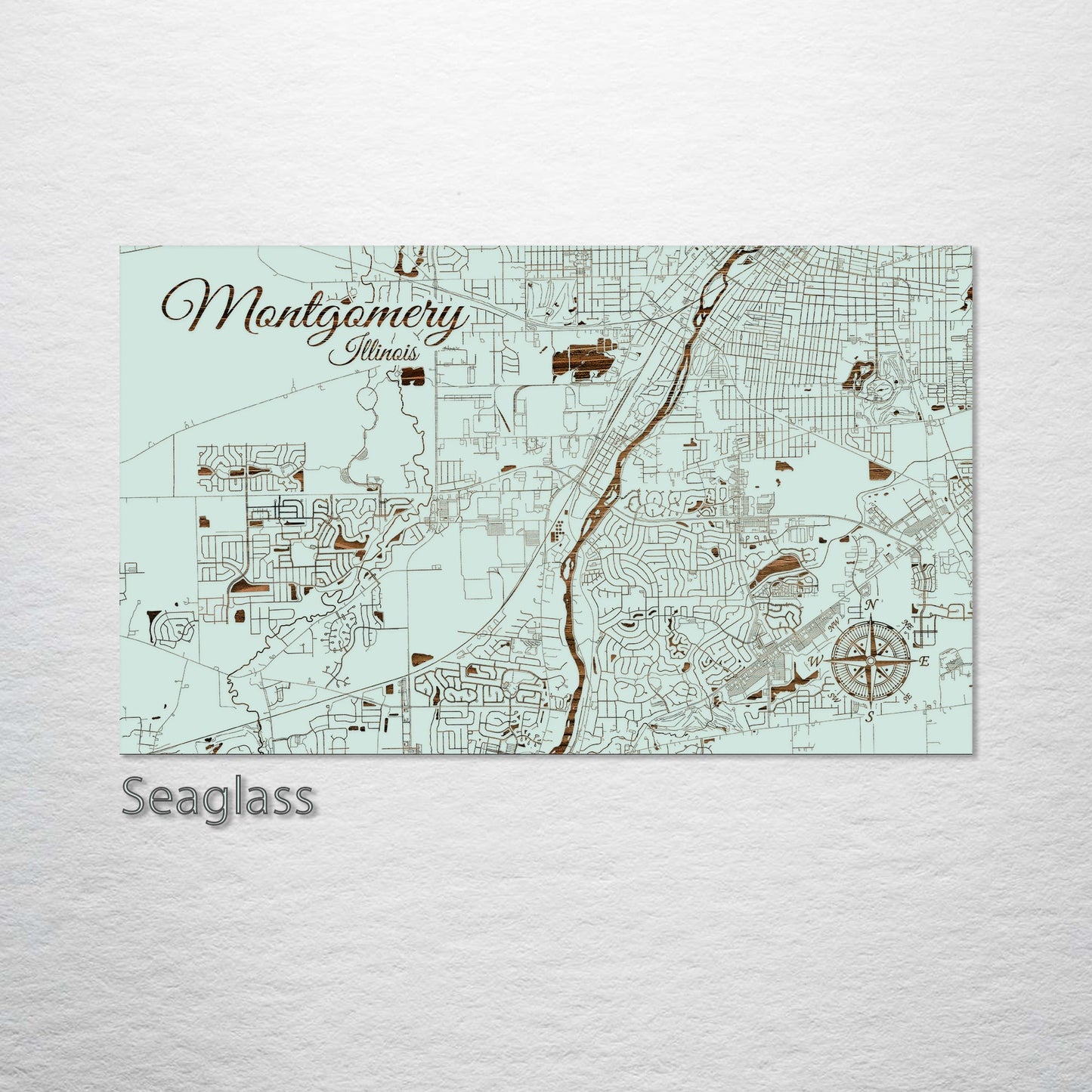 Montgomery, Illinois Street Map