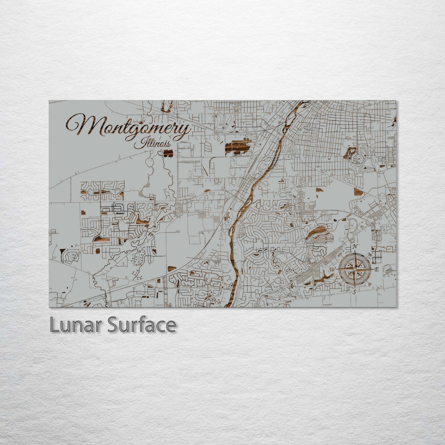 Montgomery, Illinois Street Map