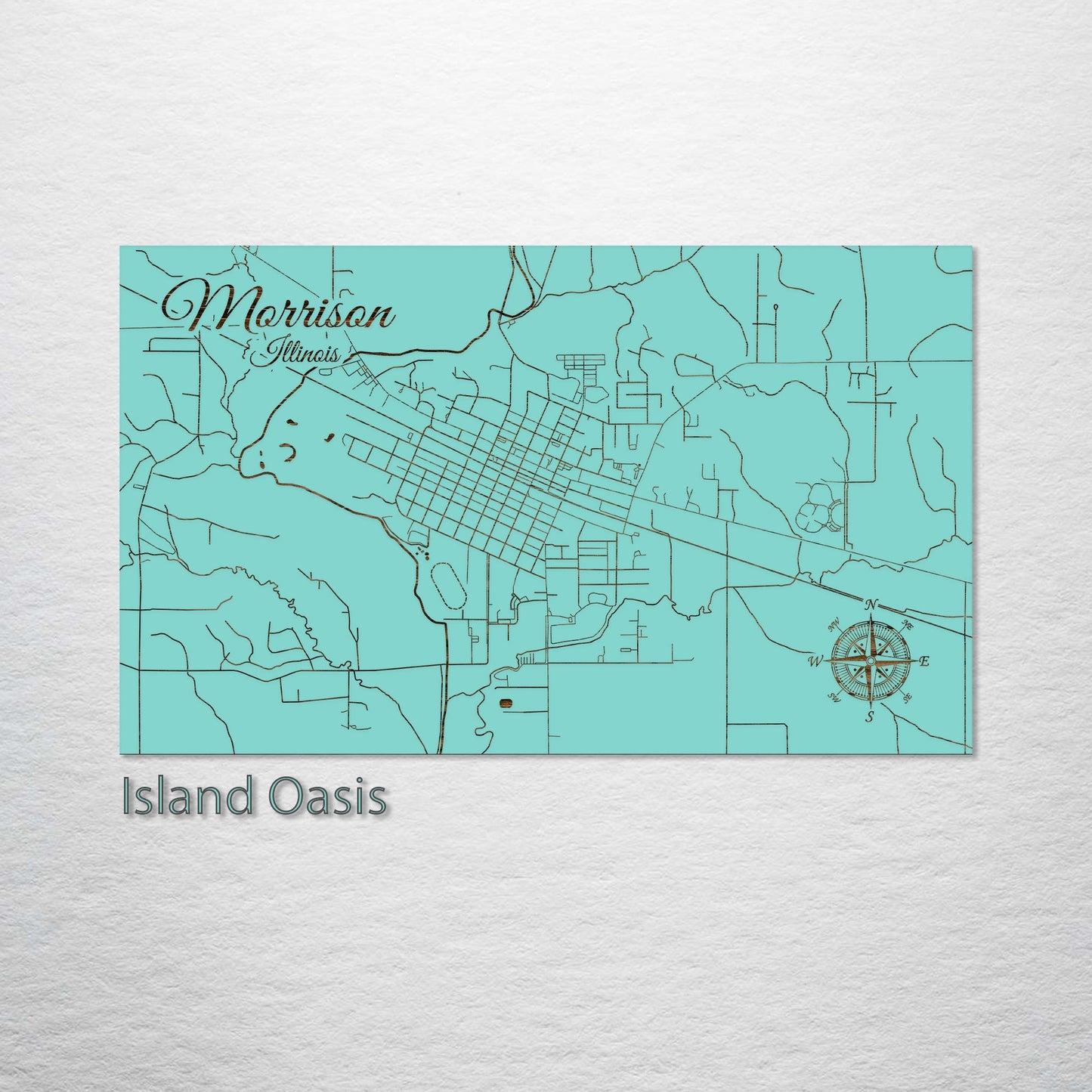 Morrison, Illinois Street Map