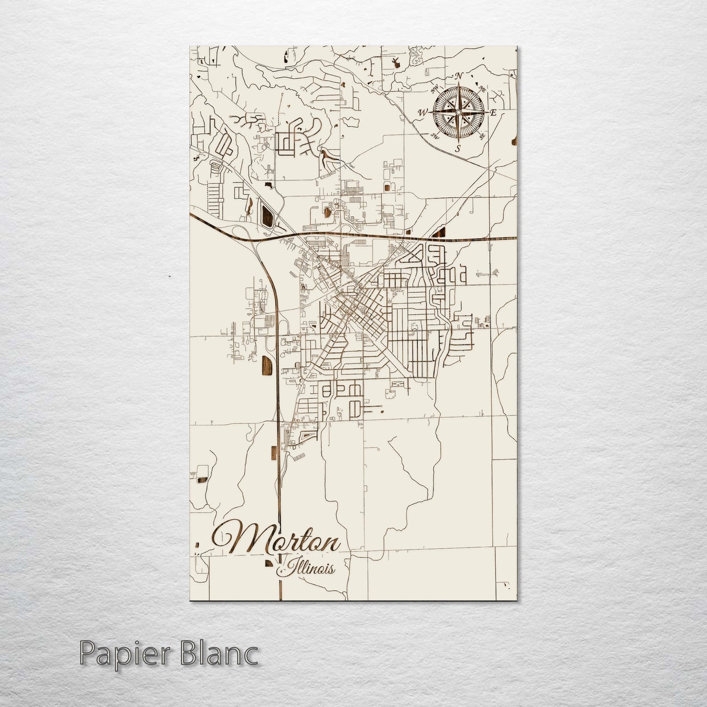 Morton, Illinois Street Map