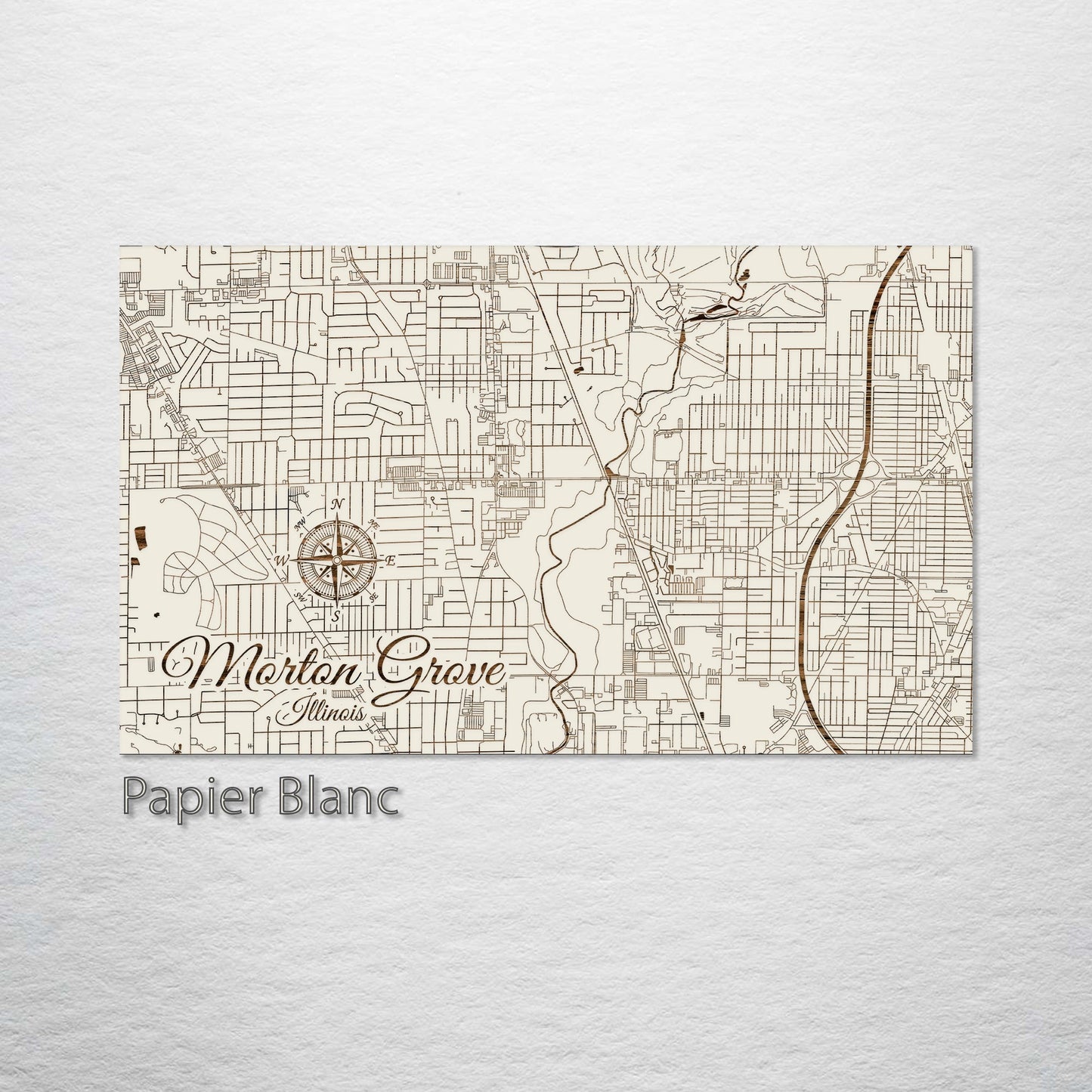 Morton Grove, Illinois Street Map