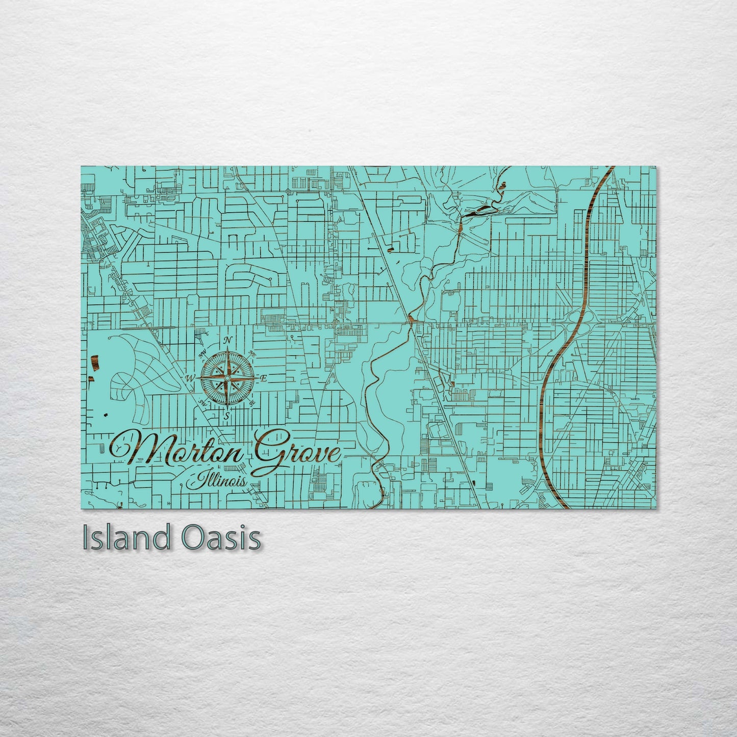Morton Grove, Illinois Street Map