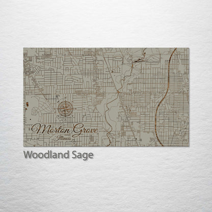 Morton Grove, Illinois Street Map