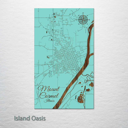 Mount Carmel, Illinois Street Map