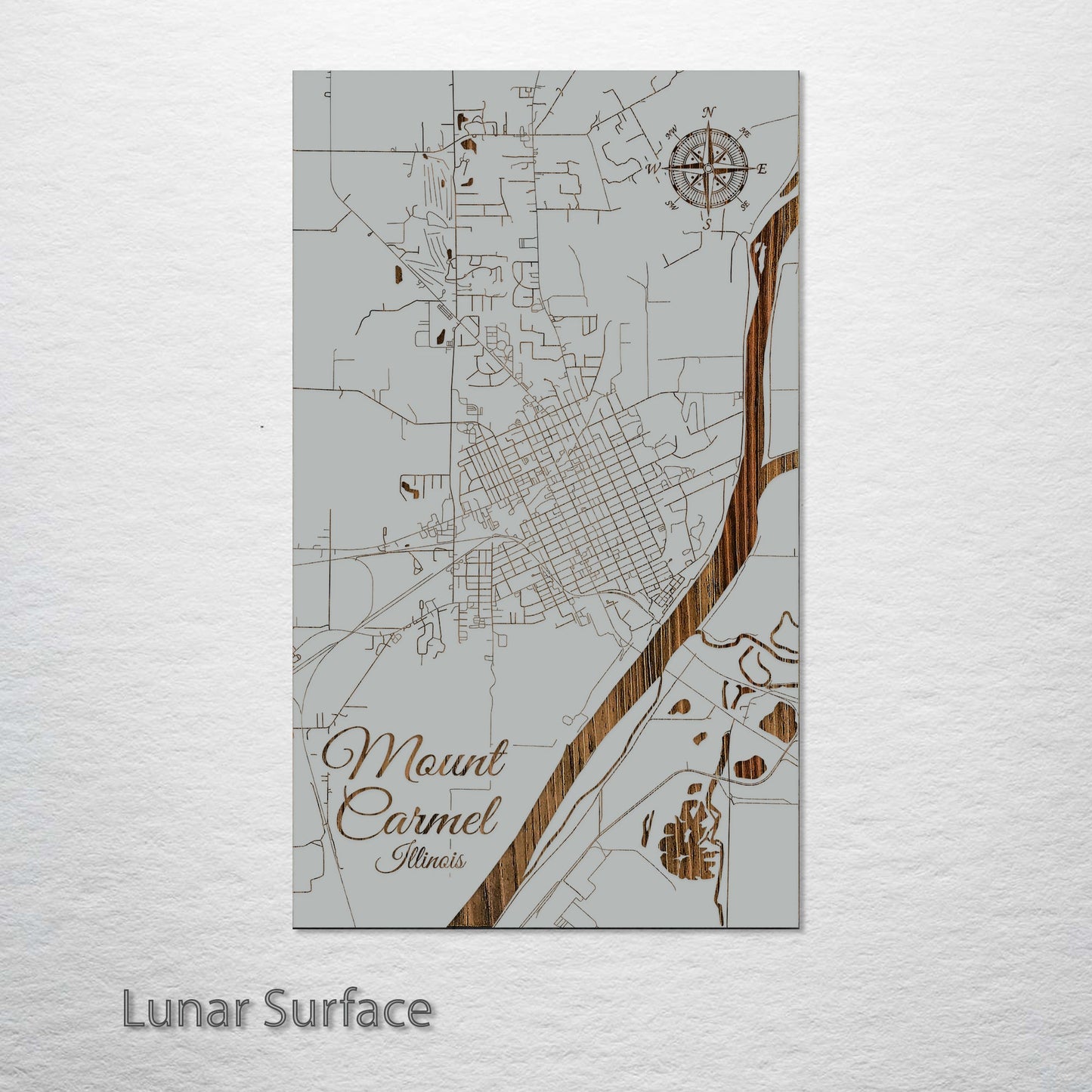 Mount Carmel, Illinois Street Map