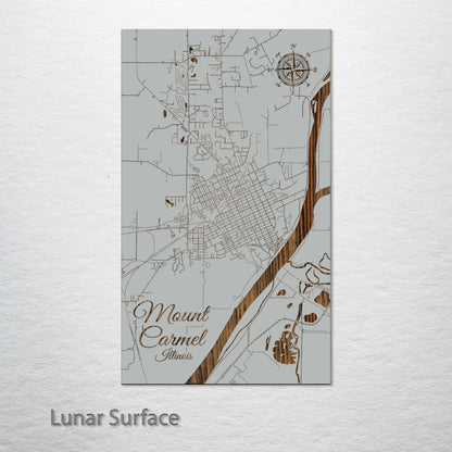 Mount Carmel, Illinois Street Map