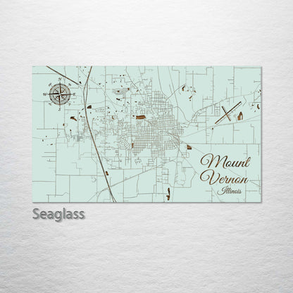 Mount Vernon, Illinois Street Map