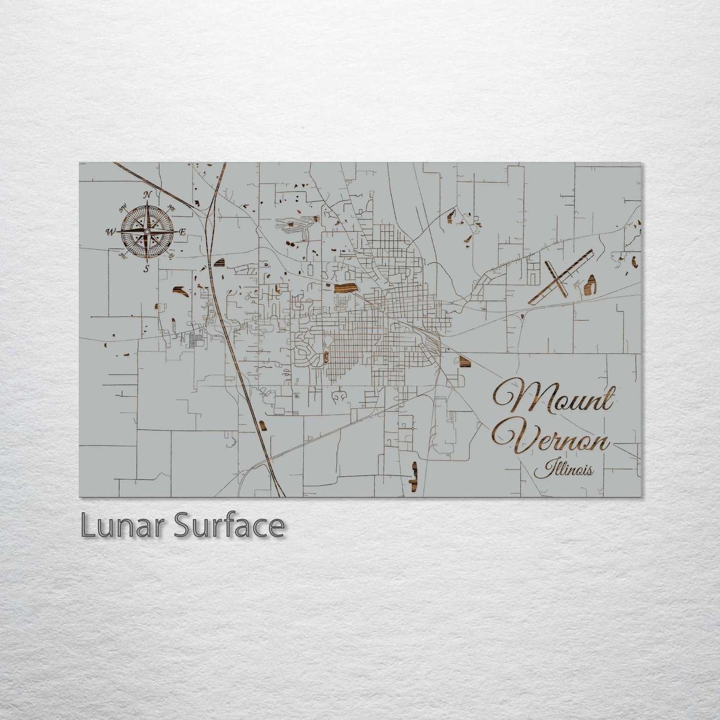 Mount Vernon, Illinois Street Map