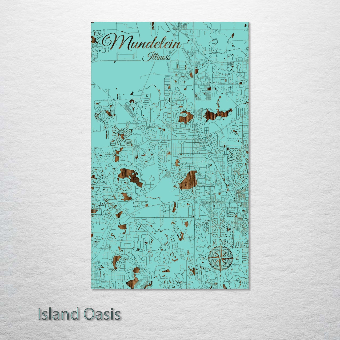 Mundelein, Illinois Street Map