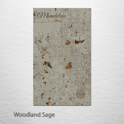 Mundelein, Illinois Street Map