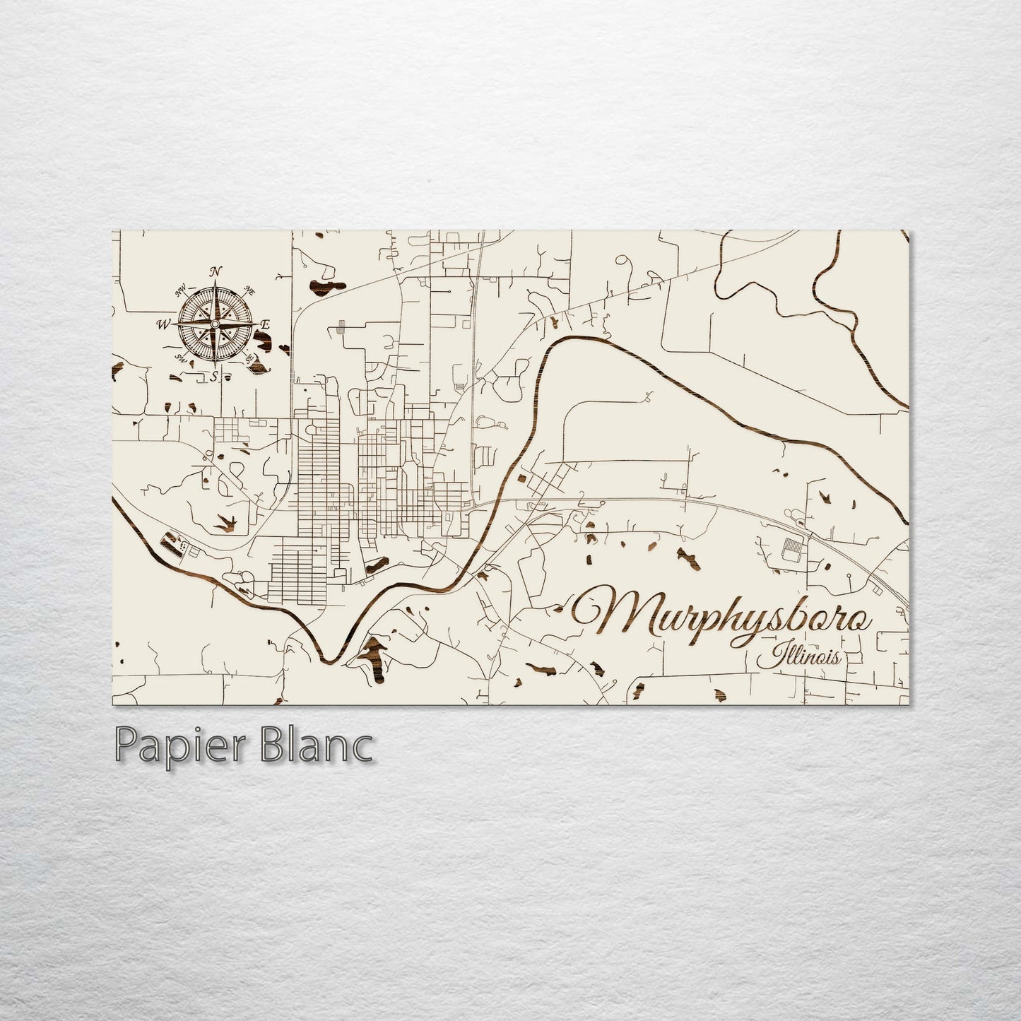 Murphysboro, Illinois Street Map