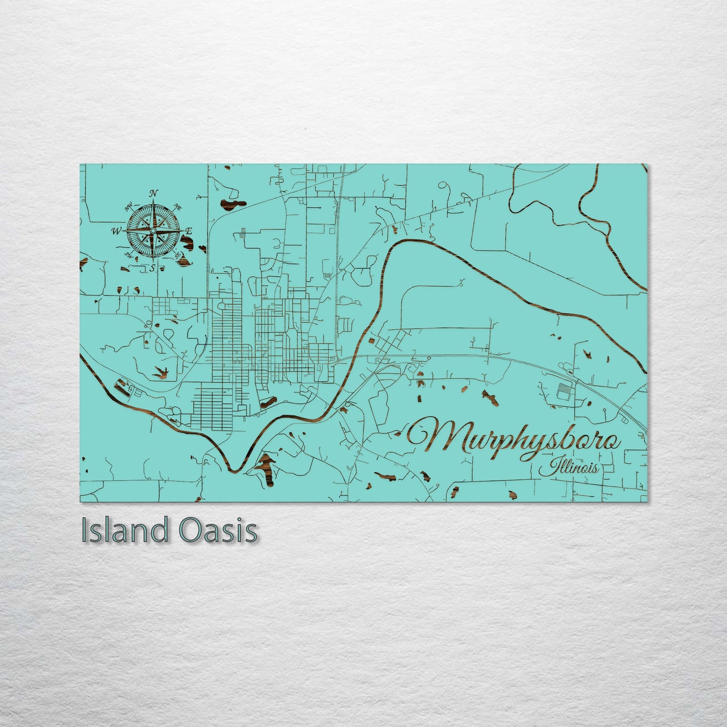 Murphysboro, Illinois Street Map