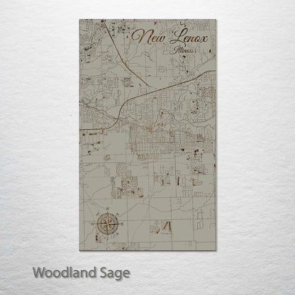 New Lenox, Illinois Street Map