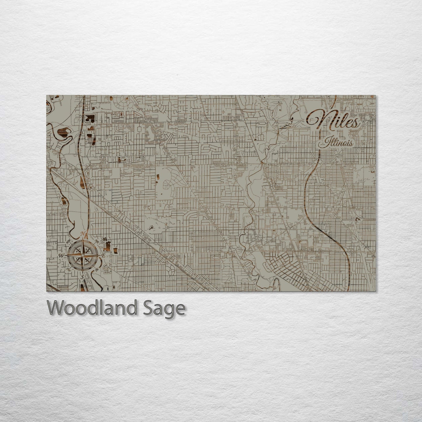 Niles, Illinois Street Map