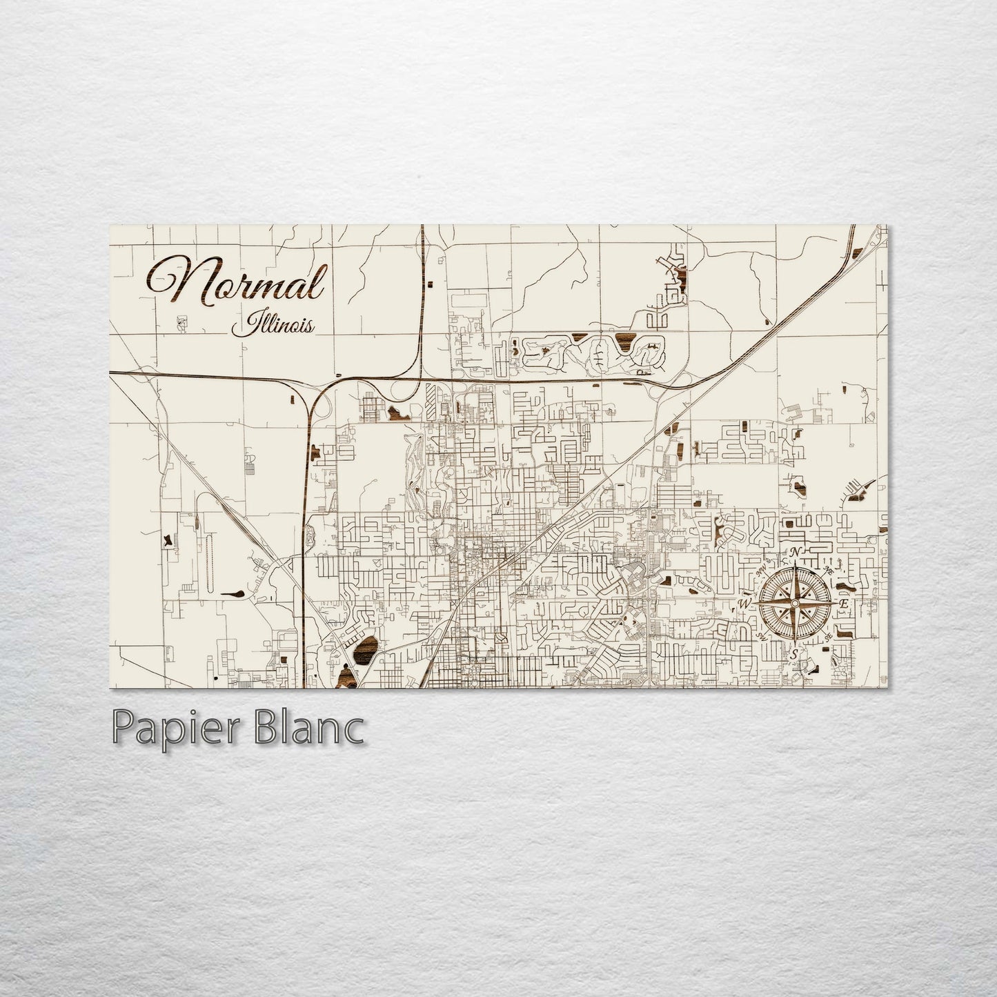 Normal, Illinois Street Map