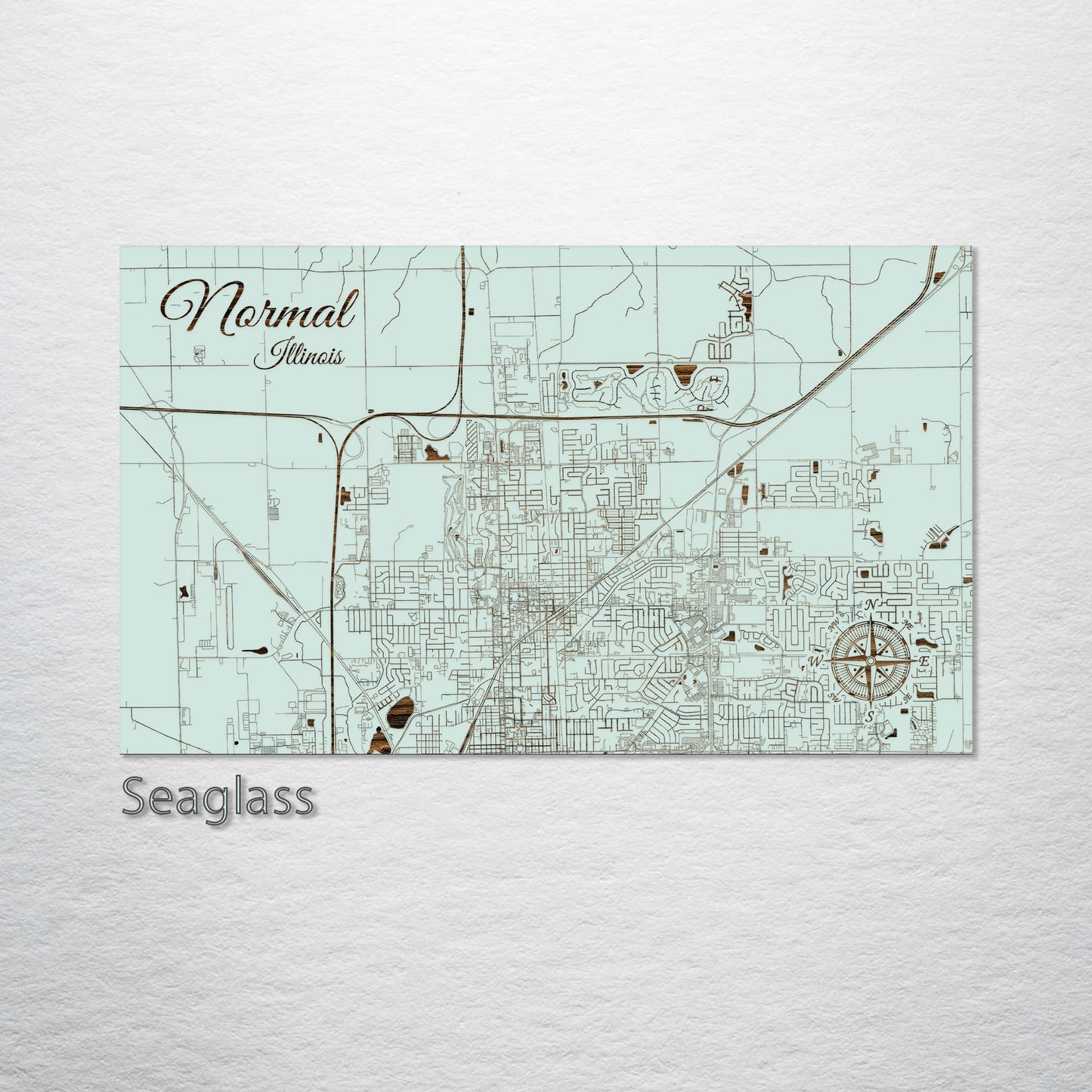 Normal, Illinois Street Map