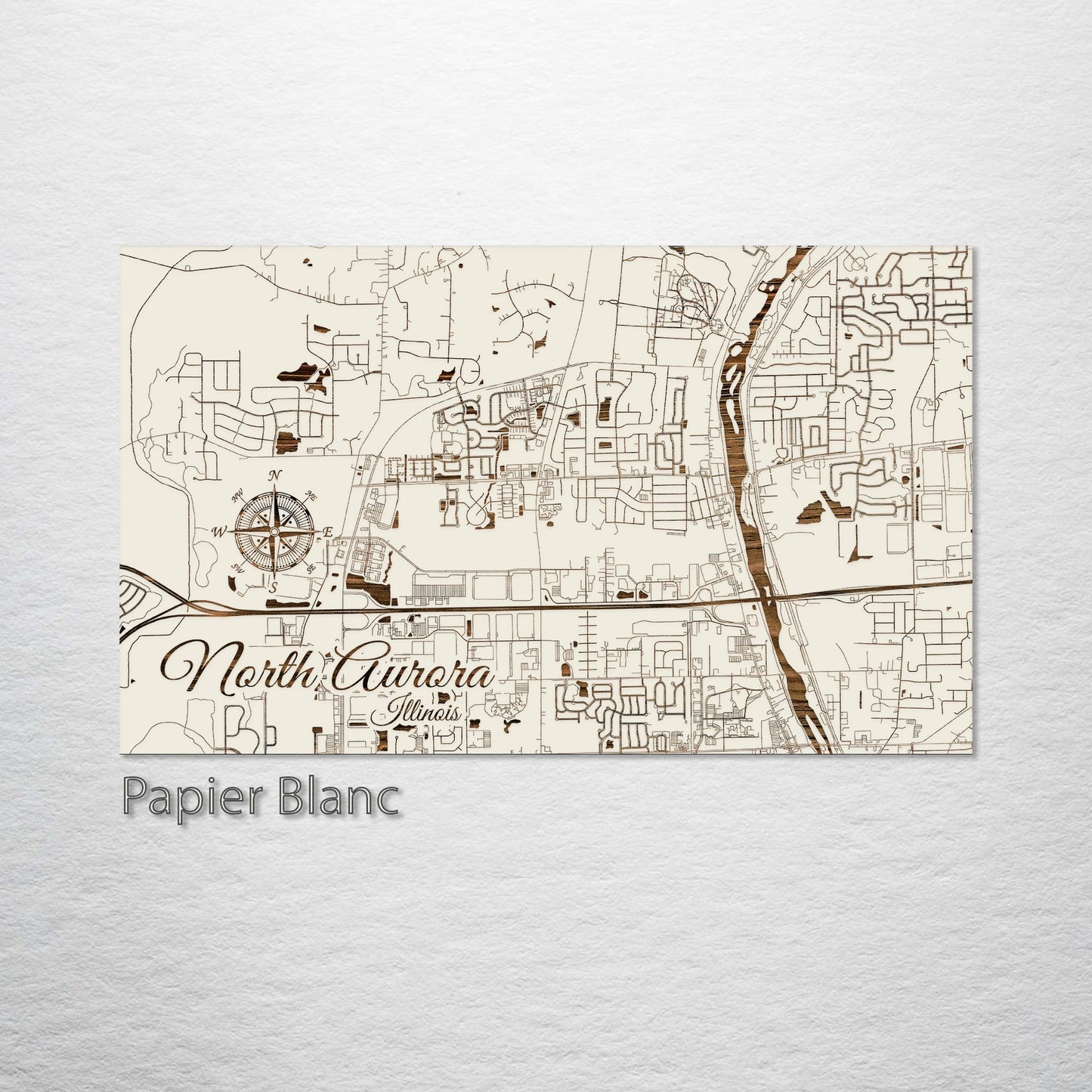 North Aurora, Illinois Street Map