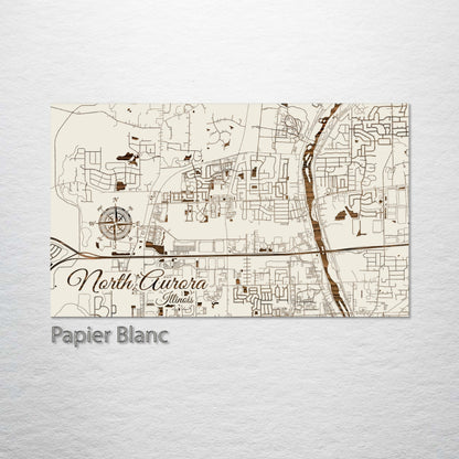 North Aurora, Illinois Street Map