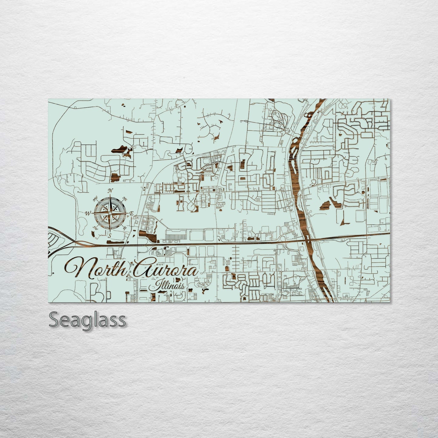 North Aurora, Illinois Street Map