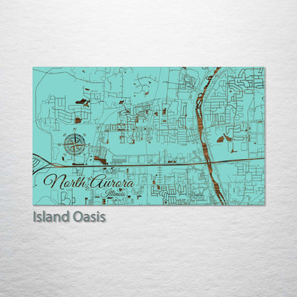 North Aurora, Illinois Street Map