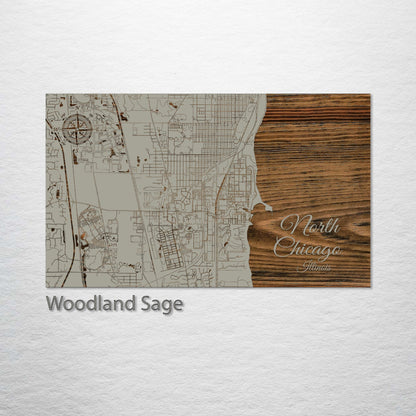 North Chicago, Illinois Street Map