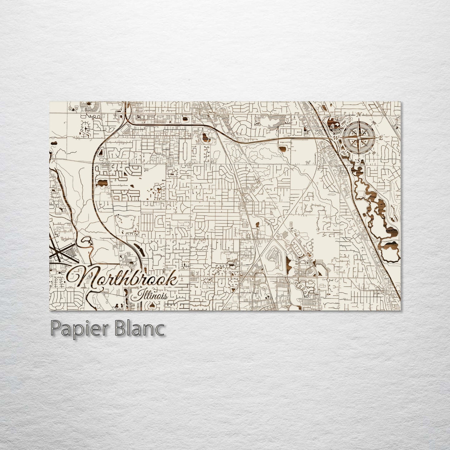 Northbrook, Illinois Street Map